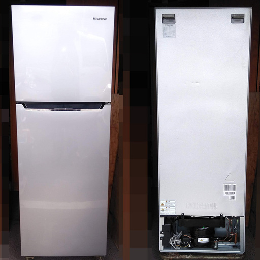 【15000】極美品 Hisense 2016年製 2ドア HR-B2301 冷凍冷蔵庫 自炊派にピッタリサイズです◎配送可能◎