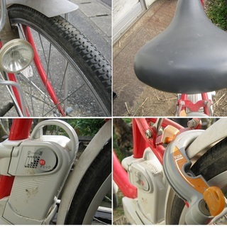 ナショナル（現Panasonic)　電動アシスト自転車　アルフィット　ビビ　２６インチ