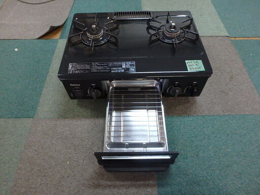 2017年製 パロマ Paloma ガステーブル 都市ガス ガスコンロ IC-N36BS-R 右強火力 グリル未使用 美品 水無グリル片面焼 ガスコンロ 都市ガス用 Paloma パロマ 2017年製 IC-N36B-L 左強火力 都市