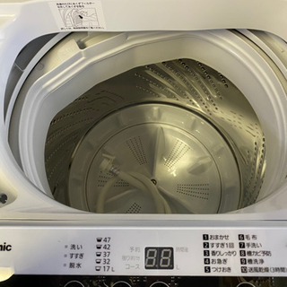 極美品 Panasonic 5.0kg 洗濯機 配達設置できます！