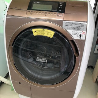 日立 【左開き】11．0kgドラム式洗濯乾燥機 乾燥6.0Kg　...