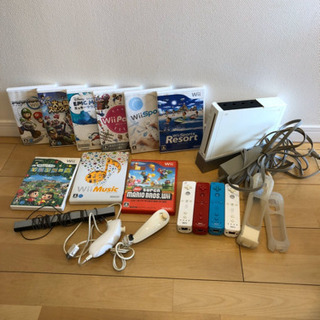 【お取引中】Wii本体 ＋ ゲームソフト9種類 お譲りします！