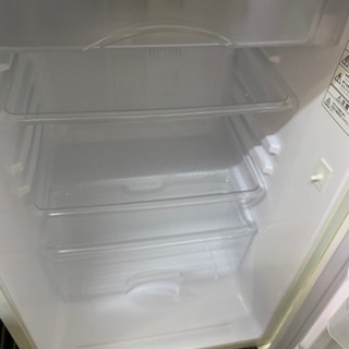 無印良品 良品計画 2ドア 冷蔵庫 137L M-R14D ホワイト シンプルデザイン