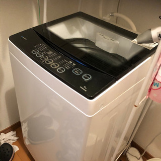 洗濯機　使用期間1年8ヶ月のみ　2018年製　6kg
