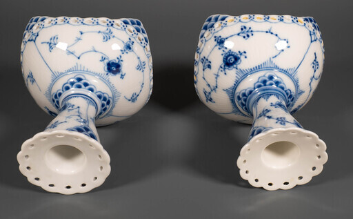 ロイヤルコペンハーゲン キャンドルスタンド 2個 1ペア 1級