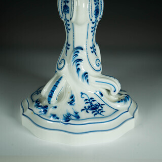 【レア】状態トップクラス　マイセン　ペア　キャンドルホルダー レア】状態トップクラス マイセン ペア キャンドルホルダー