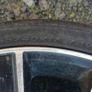 大幅値下げ！！軽用??17インチタイヤホイール 