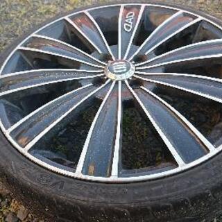 大幅値下げ！！軽用??17インチタイヤホイール 