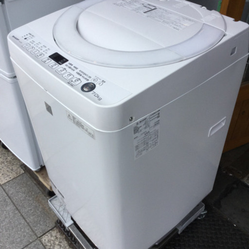 3595 SHARP ES-G7E3 KW 洗濯機 7kg 16年製 | hanselygretel.cl