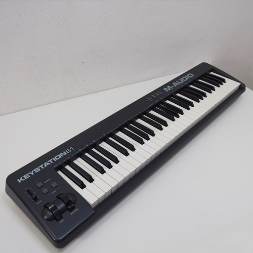 【美品】 M-AUDIO 61鍵盤 USB MIDIコントローラー Keystation61 (BA27)