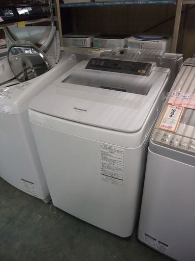 R0765) Panasonic 洗濯機 NA-FA80H3 洗濯容量8.0kg 2017年製! 店頭取引大歓迎♪ 1
