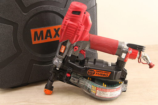 マックス MAX 高圧接続 ターボドライバ HV-R41G4 釘打機 大工 内装 リフォーム 高圧ねじ打ち機 ビス打ち 25～41mm エアーツール 工具(D3497akwxYGG)