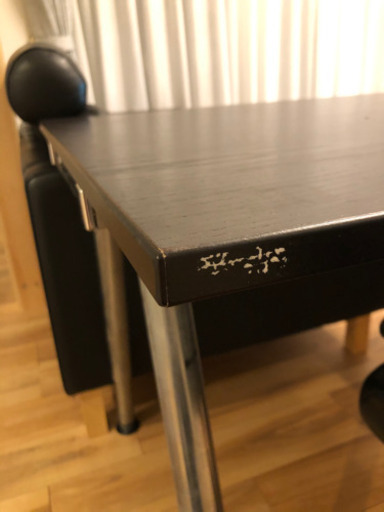 IKEA ダイニングテーブル　椅子　チェアー　脚　伸縮式　オフィステーブル