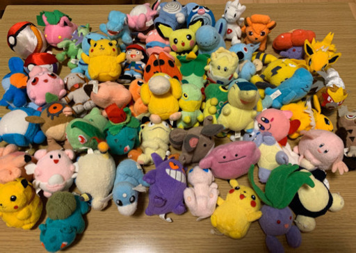 ポケモン ぬいぐるみセット 訳あり Kazu 郵送不可 月寒中央のその他の中古あげます 譲ります ジモティーで不用品の処分