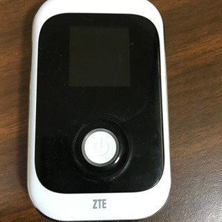 SIMフリー　ZTE Wifiルーター　使用回数　3回
