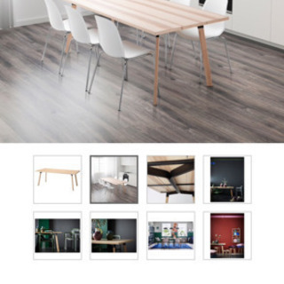 IKEA ダイニングテーブル 4〜6人用 イッペルリグ