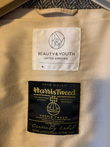 美品BEAUTY\u0026YOUTH  WOOLRICH  ツィードジャケット