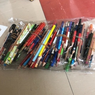 鉛筆 えんぴつ エンピツ大量 新品 使用品中古ペンも少し