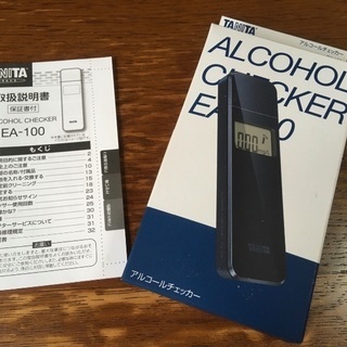 【新品】タニタ　アルコールチェッカー