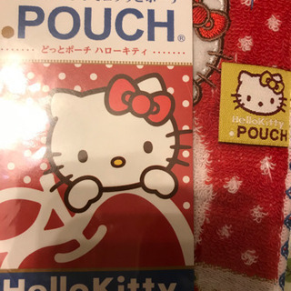 HelloKittyタオルポーチ(未使用)