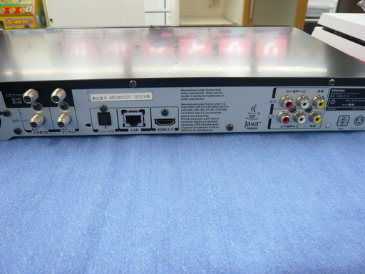 ブルーレイレコーダー　320㎇　2012年製　東芝　レグザ　DBR-Z110　札幌　西岡店 ブルーレイレコーダー 320㎇ 2012年製 東芝 レグザ DBR-Z110 札幌 西岡店