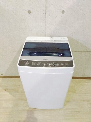 国内最安値！ 全自動洗濯機 ハイアール 3*178 5.5kg 2018年製 JW-C55A 洗濯機
