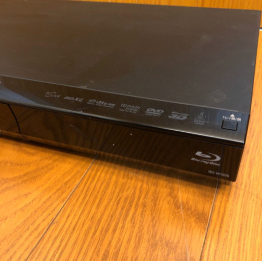 ☆完動品☆SHARP HDD1TB 2番組同時録画BD-W1200 2番組同時録画W録画