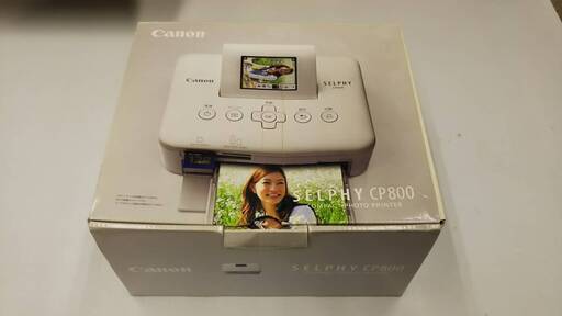 【コンパクトフォトプリンター】SELPHY CP800 新古品　未使用と思われ