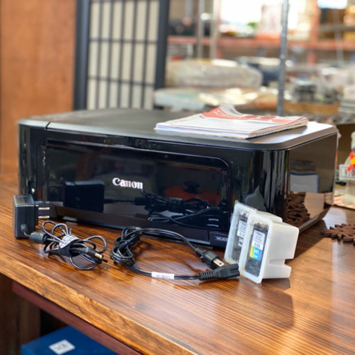 【お取り置き中】Canon PIXUSインクジェットプリンター　インク付き