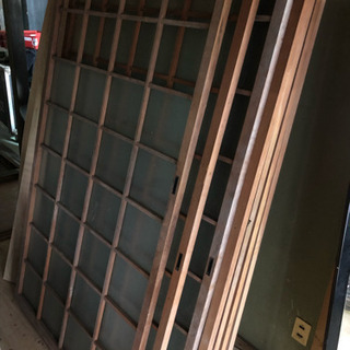 木製 ガラス戸 