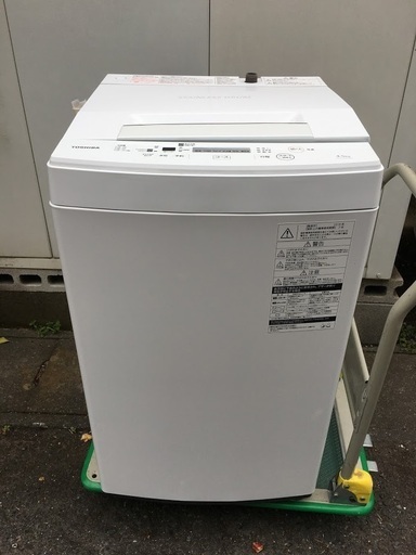 洗濯機 4.5㎏ TOSHIBA AW-45M5 東芝 2018年製