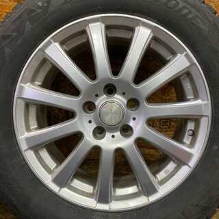 BS BLIZZAK DM-V2 225/65R17】スタッドレス 4本【LA STRADA 社外 17