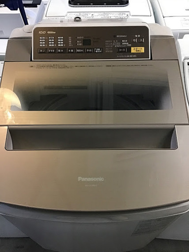 【送料無料・設置無料サービス有り】洗濯機 2017年製 Panasonic NA-FA100H3 中古