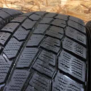 DUNLOP WINTER MAXX WM02 215/65R16 16インチ スタッドレス 4本 2018年製 バリ溝 アルファード フォレスター等　(VTM126) クレジットカード QR決済可能