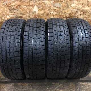 DUNLOP WINTER MAXX WM02 215/65R16 16インチ スタッドレス 4本 2018年製 バリ溝 アルファード フォレスター等　(VTM126) クレジットカード QR決済可能