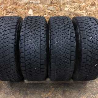 BS BLIZZAK DM-V2 265/70R16】スタッドレス 4本【Weds 社外 16インチ 