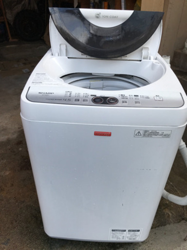 洗濯機　SHARP   2013