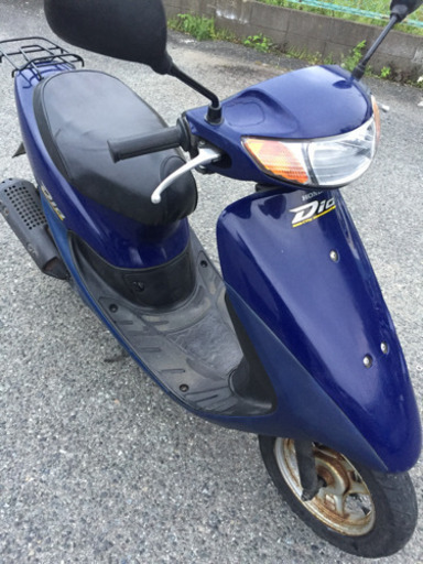 売約済み　ホンダ ライブディ青 2スト 最終型 シャッターキー 軽メンテ 福岡市