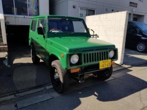 車検満タン 昭和60年sj30後期ジムニー2スト 総合グッドサービス 筒井のジムニーの中古車 ジモティー