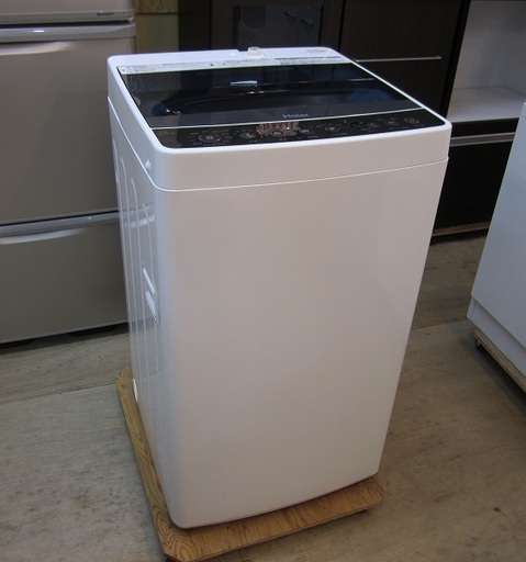 【販売終了しました。ありがとうございます。】ハイアール　4.5㎏　ステンレス槽　全自動洗濯機　JW-C45A　2017年製　中古品