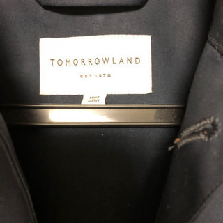 コート TOMORROWLAND コットンボンディングフーデッドコート