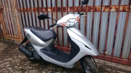 ホンダ　スマートディオ　スマートDio　4スト　スクーター　原付　AF56　シルバー