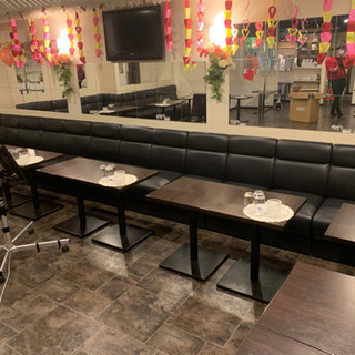 スナック、クラブ、キャバクラ用　ソファー、テーブルセット