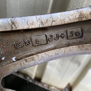 19インチ　ワークシュバート　夏タイヤ　4本