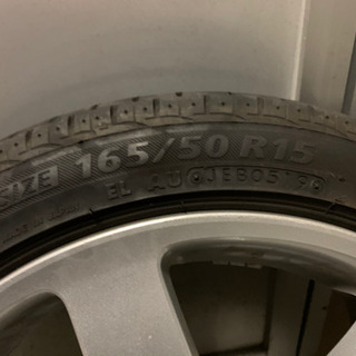 タイヤ、ホイール 【値下げ】ホンダフィット純正ホイール 165/50r15 
