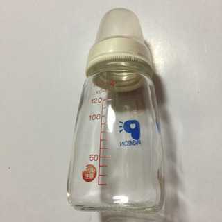 ピジョン ガラス製 哺乳瓶 120ml 新生児〜 1本