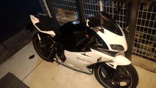 急募大割引]メガリ250r megelli250r