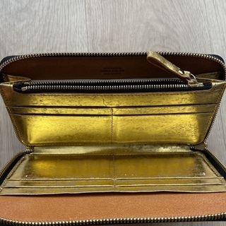 PORTER　本物金箔ジッパー長財布（ほぼ未使用）　