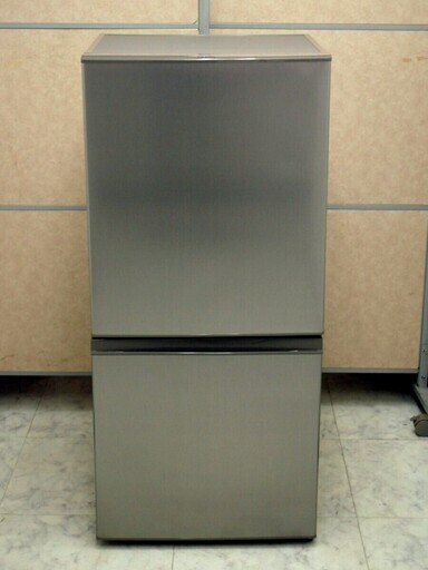 豊富なギフト 2ドア 157L アクア 冷凍冷蔵庫 ☆2019年製 ワイドタイプ シルバー AQR-16E5(S)-1 冷蔵庫