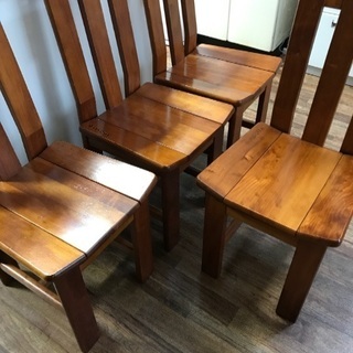 ダイニングテーブル用木製椅子